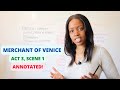 'The Merchant Of Venice' by Shakespeare: Act 3, Scene 1 GCSE Annotations In 60 Seconds! #shorts