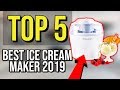 Best Ice Cream Maker 2022 | Top 5 Ice Cream Makers