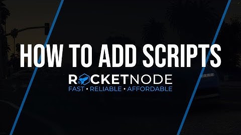 How To Add Scripts Using RocketNode Hosting