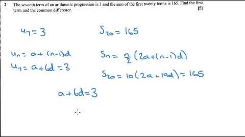 OCR non MEI Core 2 2018 q2 - A Level Sequences and Series