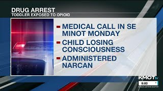 Trio arrested after toddler requires Narcan treatment in Minot