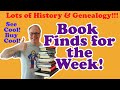 Lots of history and genealogy genre book finds this week i like selling these books