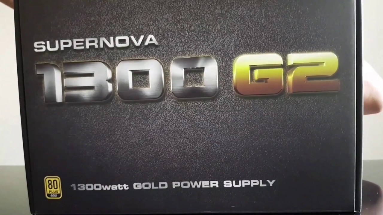 [Eng] EVGA SuperNOVA 1300 G2 Unboxing