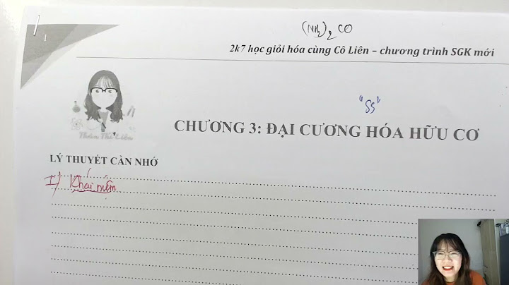 Câu hỏi lí thuyết thường gặp trong hóa hữu cơ