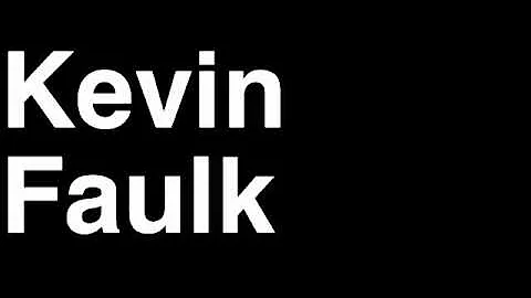 How to Pronounce Kevin Faulk New England Patriots NFL Football Touchdown TD Tackle Hit Yard Run