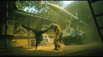 Fighting scene, Dan Chupong vs Chatthapong Pantanaunkul