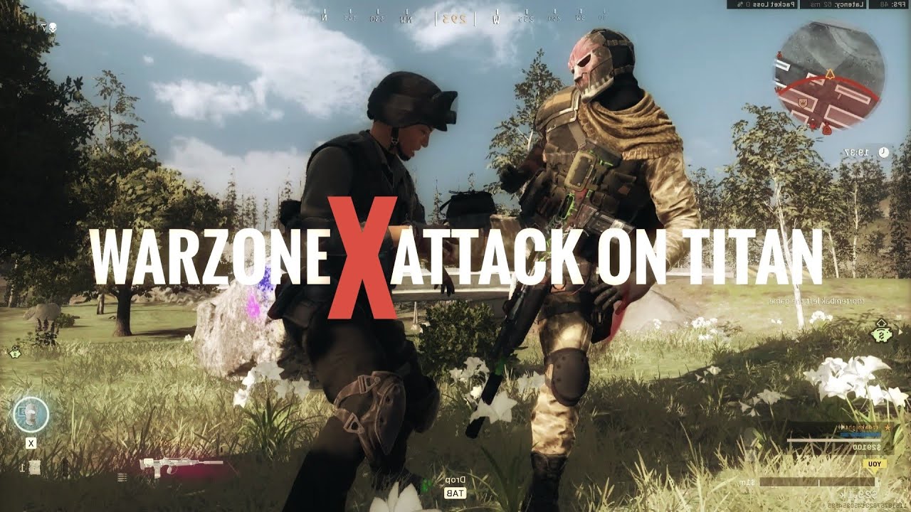 warzone x attack on Titan