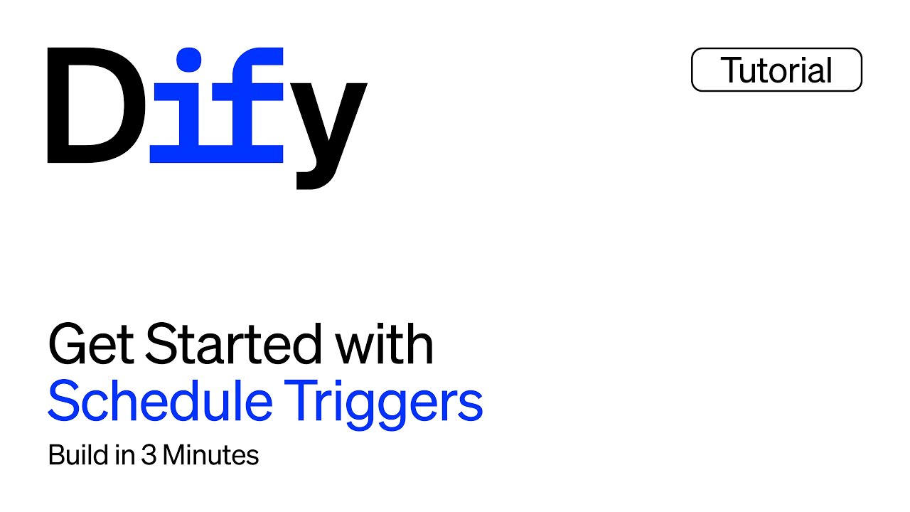 V1.10.0: Get Started with Schedule Trigger | Build in 3 Minutes - YouTube