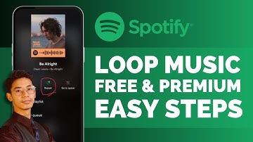 How To Loop Music On Spotify (For Premium And FREE Users) !