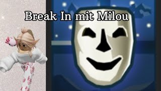 Break In mit Milou😋🩷#fypシ #roblox #viral #rblx #foryou #new 🎀