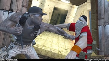 RPCS3 PS3 Emulator - 50 Cent Blood on the Sand Ingame / Gameplay 4K 2160p! VULKAN (0064976c) LLVM