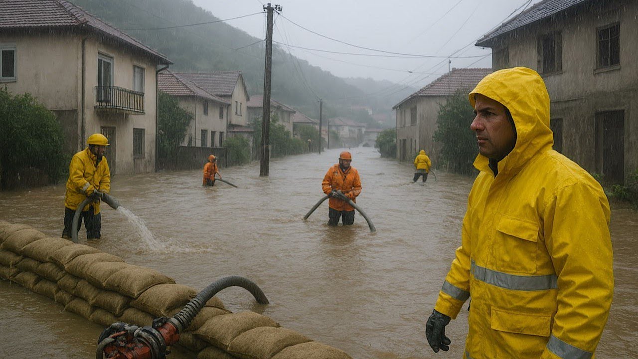 Балканы тонут! Мощное наводнение в Черногории.