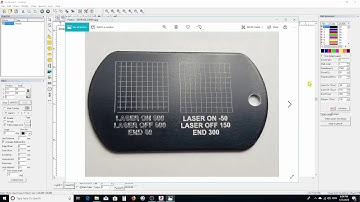 How to set the laser timing in ezcad2
