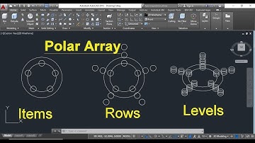 Polal Array in Auto CAD - Hindi #DScadtraining #msme #ppdc #cad #meerut #saini #dinesh #AutoCAD