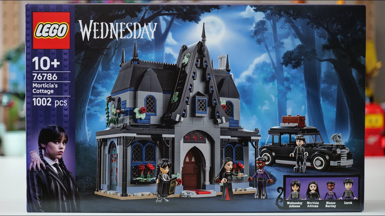 LEGO Wednesday 76786 Morticia's Cottage Speed Build - YouTube
