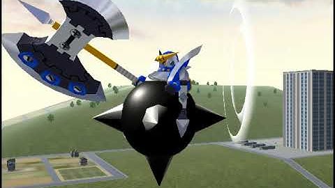 Gotcha Force - MEGATON ROBOT gameplay