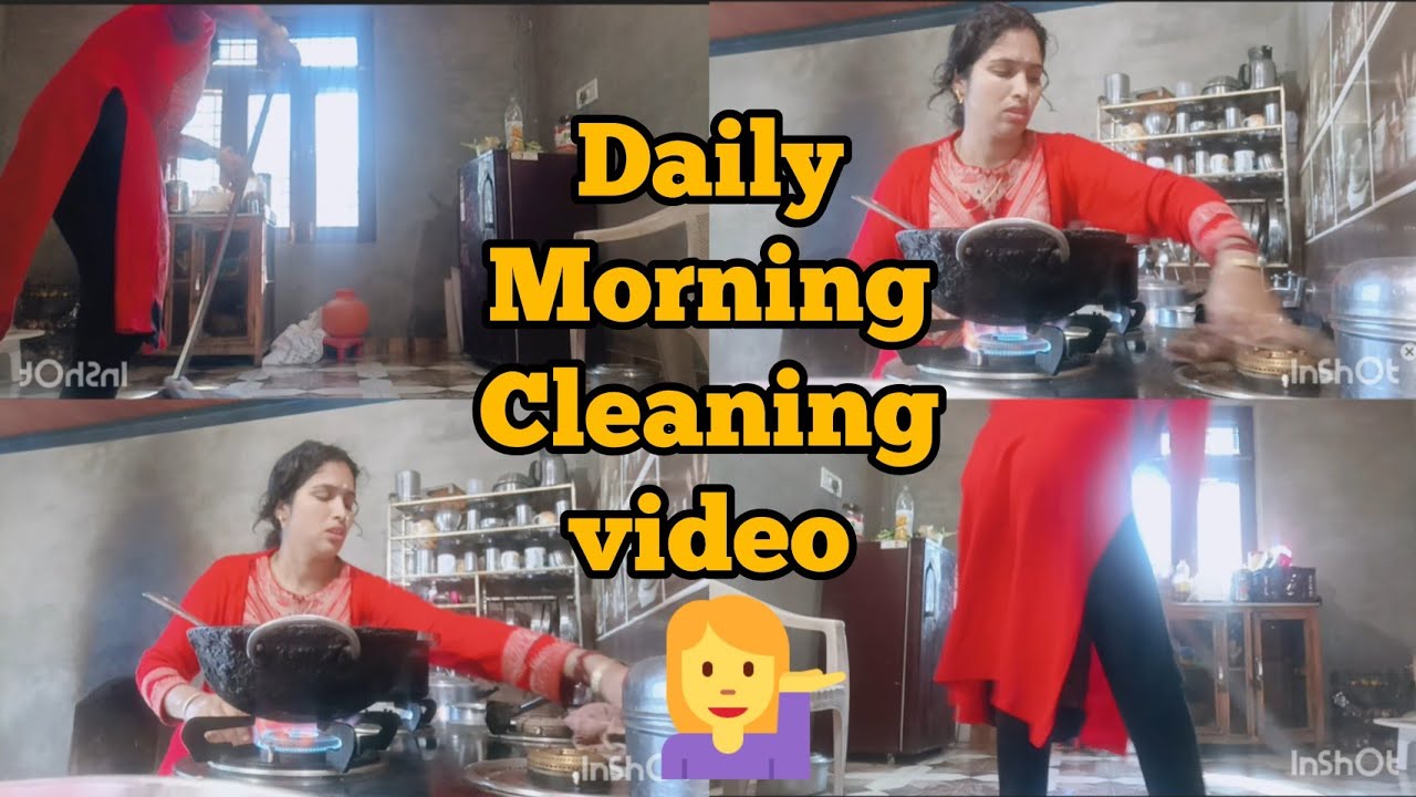 Daily Morning kitchen cleaning video 🤗 Cleaning vlog 💁 kitchen cleaning