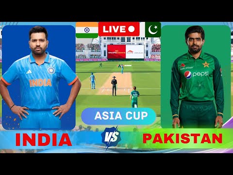 Live: india vs pakistan asia cup 2023 | Live cricket Match Score | IND Vs PAK #livestream