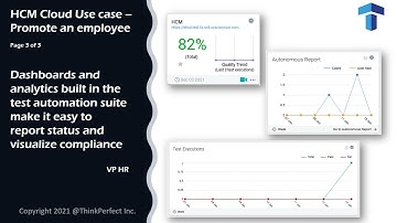 Oracle HCM Cloud Test Automation Use Case with AutonomIQ