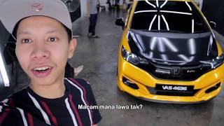 Nissa Wrap Kereta Jazz Dia | Merecikkkkkk