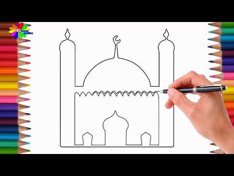 رسم مسجد بالرصاص