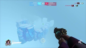 Overwatch | D.Va Eject Glitch on Ecopoint Antarctica (Patch 1.7)