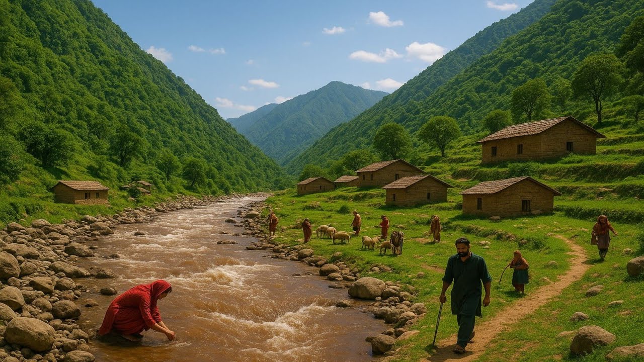 Surviving in the Mountains | Remote Village Life of Bhimber, Azad Kashmir