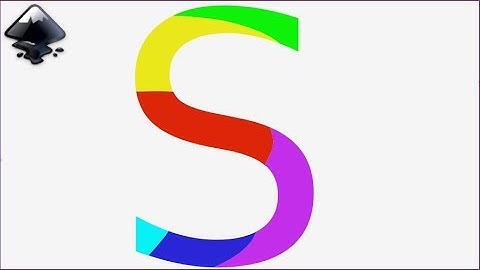 How to slice shapes or texts - Inkscape Tutorial