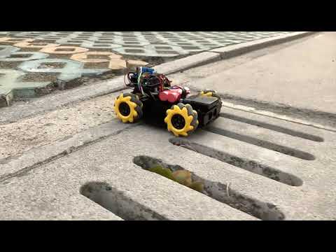 4WD全向移動小車麥克納姆輪底盤TT馬達 麥輪兼容arduino microbit