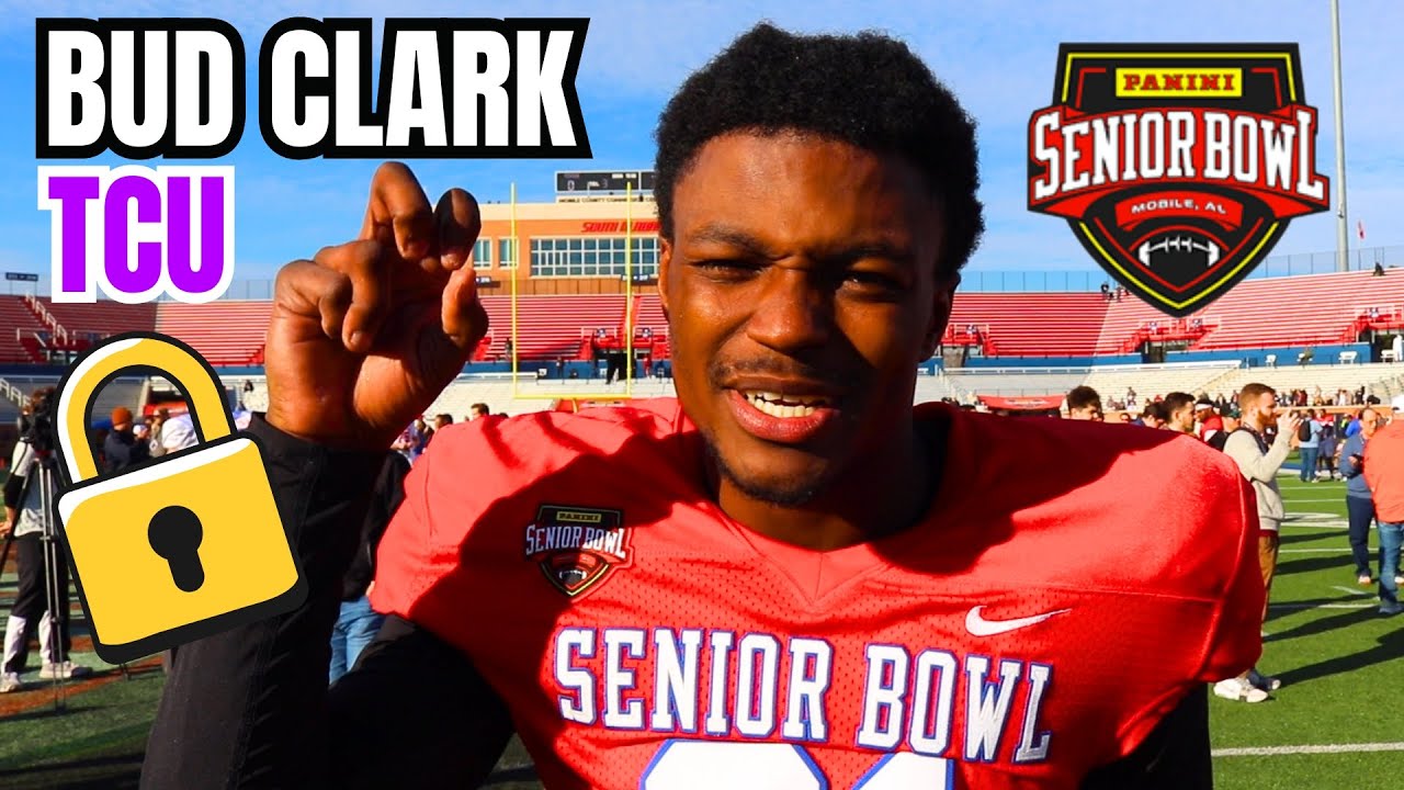 Он жадный: Бад Кларк, сейфти TCU, мастер перехватов мяча | Интервью и лучшие моменты Senior Bowl