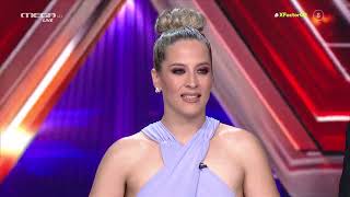 X Factor: Εντυπωσίασε η Εβελίνα Κατσιάκου