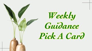 Pick A Card~Weekly Guidance Reading