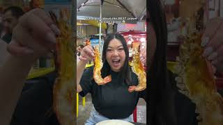 Everything I ate at Jalan Alor Food Street in Malaysia 😍🦐🔥 screenshot 5