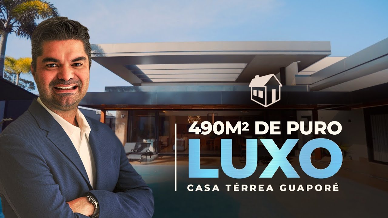 Casa Térrea de Puro Luxo no coração de Maringá | Téo Granado