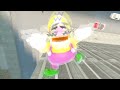 Wario dies after trying to do extreme parkour off 50story buildings and plummets to his death.
