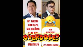 ATTY. ROWENA GUANZON, TINIRA SI MON TULFO: MAY NA OVERDOSE BA#funny#comedy#jokes#foryou#shorts