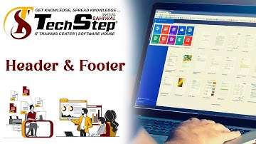 Lecture 20 | Header & Footer | Office Management Tutorial 2023 | TechStep Sahiwal