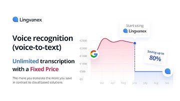 Speech Transcription (Speech to Text) Server - Unlimited speech transcription with a Fixed Price