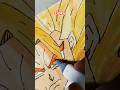 How to make a drawing of Goku ssj2 ##shortsvideo##htp