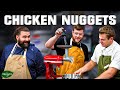 Max & Zac Make Dino Nuggets from Scratch | What's For Lunch