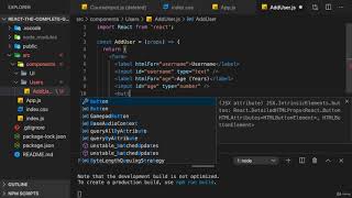 054 Adding a  User  Component