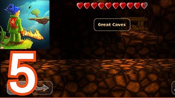 Swordigo - Gameplay Walkthrough Part 5 (Android, iOS) - Great Caves