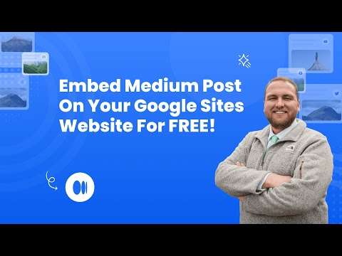 How to embed Medium post on Google sites for free?