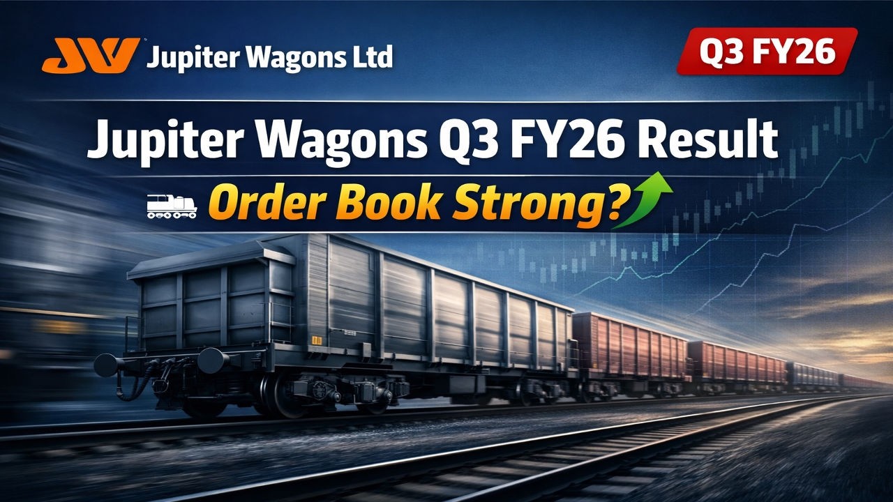 Jupiter Wagons Q3 FY26 Results | Order Book Strong + Margin Update | Hindi Analysis