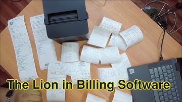 World Best Bill Templates in Raintech POS Billing Software Billing Software