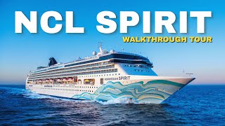 NCL Spirit | Full Ship Walkthrough Tour & Review 4K | Norwegian Cruise Lines