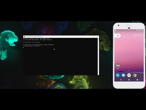 Flutter tutorial - Scaffold and Appbar