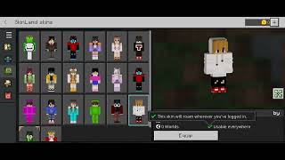 Playing Minecraft Skinland Skins Part.7 #minecraft screenshot 2