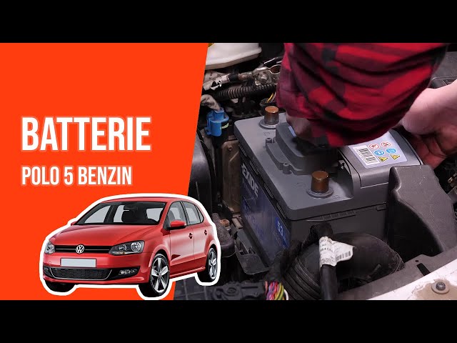 Batterie wechseln Polo 5 1.2 TSI 🔋 