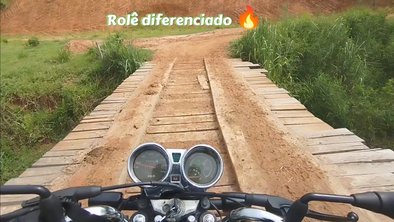 Rolezão na estrada de chão com muito barro!!!! - YouTube